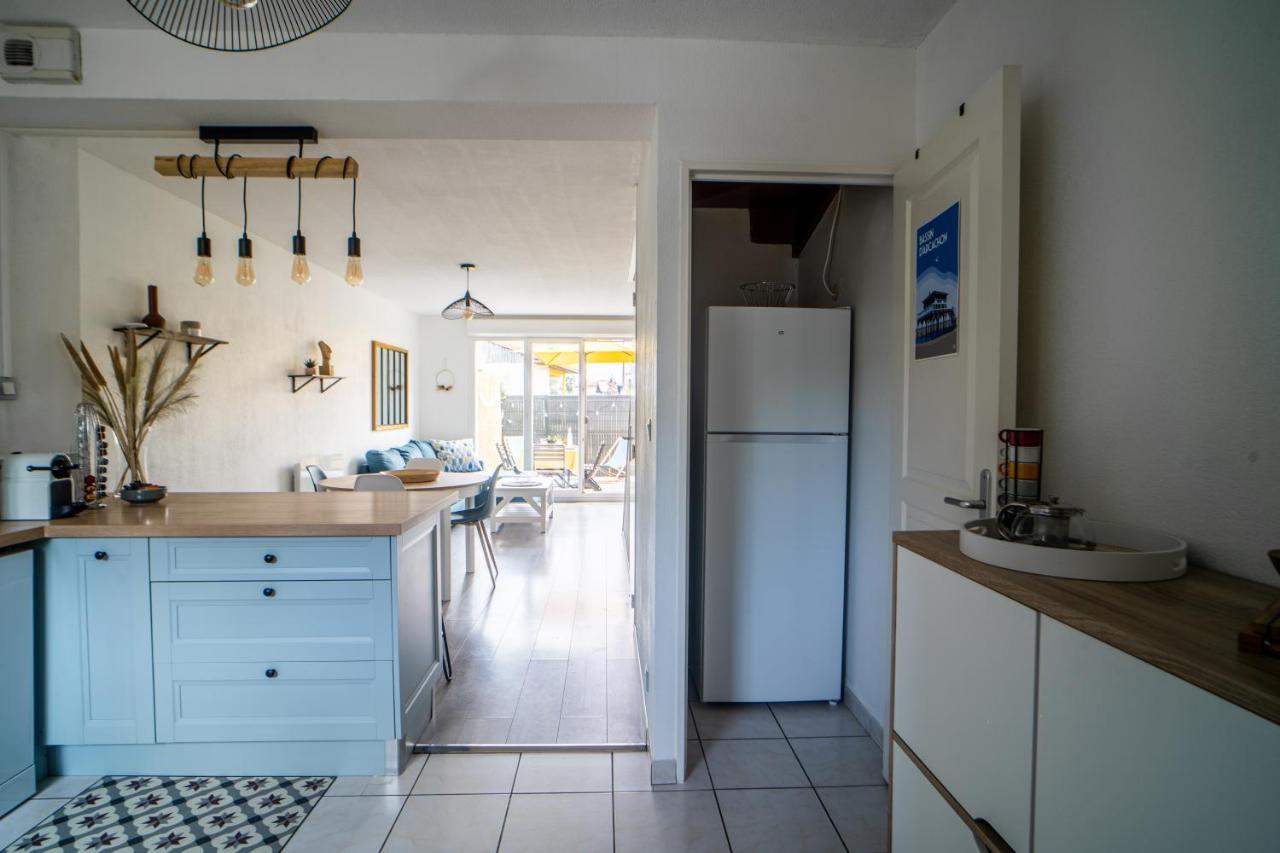 Les Renards - Charmante Petite Maison Au Port De La Teste ภายนอก รูปภาพ